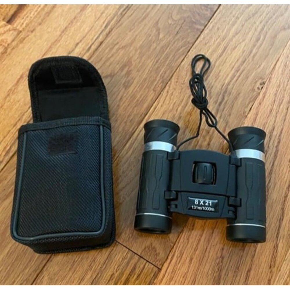 New 200x25 Compact Binoculars for Adults and Kids, High Powered Mini Pocket